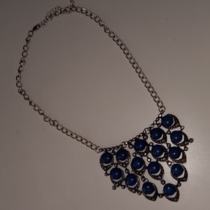 Metal flower necklace